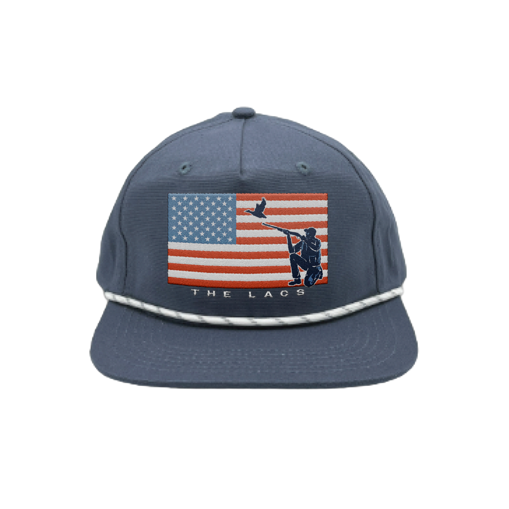 American Duck Hunter- Patriotic Rope Hat
