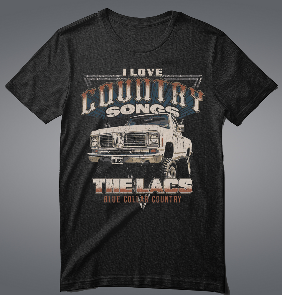 I Love Country Songs Tee