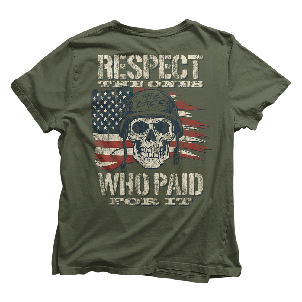 Respect the Ones Patriotic T-Shirt