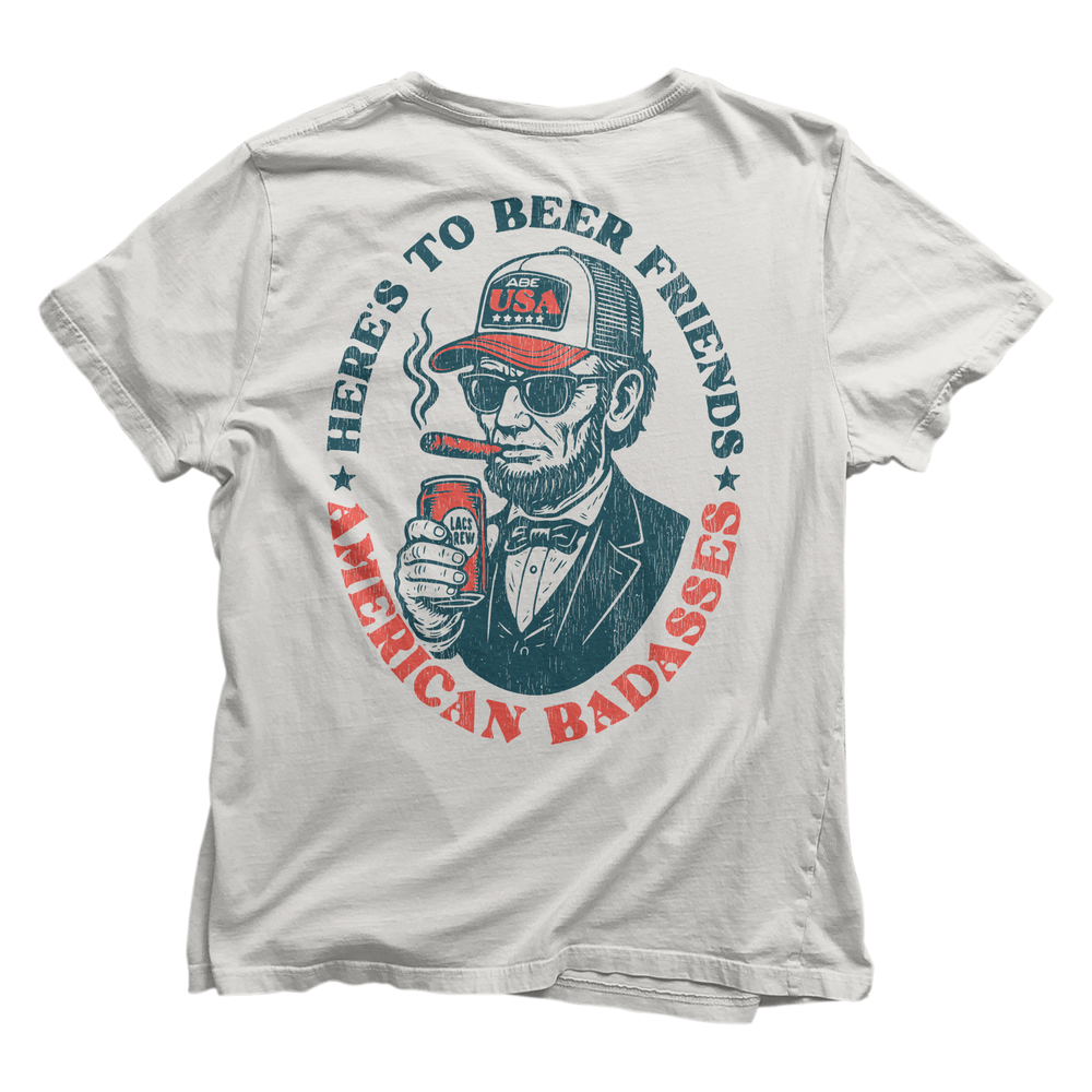 Beer Friends & American Badasses T-Shirt